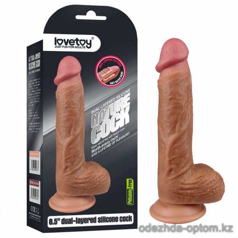 Двухслойный Фаллоимитатор Купить