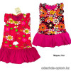 d1-san Платье детское в цветочек, 1-5 лет, х/б, 1 пачка (5 шт)