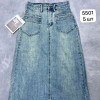 j3-5501 Юбка женская джинсовая французской длины, S-XL, 1 пачка (5 шт)