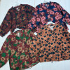 w20-1230 Рубашка женская на пуговицах аляпистая, хлопок, стандарт (44-50), 1 шт