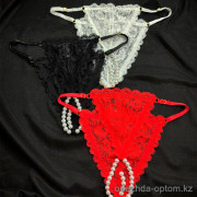 b16-1321 Трусики женские кружевные с доступом, стандарт, 1 пачка (10 шт)