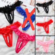 b16-3043-1 Трусики женские кружевные с доступом, стандарт, 1 пачка (10 шт)