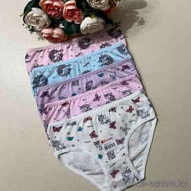 d7-418119 Donella Трусики детские с принтом, 1 пачка (10 шт)