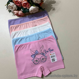 d7-4271PB251 Donella Трусики детские с принтом, 1 пачка (10 шт)