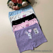 d7-4271PB253 Donella Трусики детские шортики с принтом, 1 пачка (10 шт)