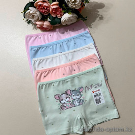 d7-4281B43 Donella Трусики детские шортики с принтом, 0/1 год, 1 пачка (10 шт)