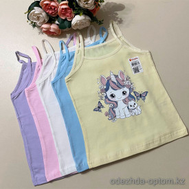 d7-4371PB223 Donella Майка детская на девочку, 1 пачка (5 шт)