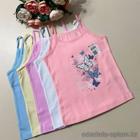 d7-4371PB231 Donella Майка детская на девочку, 1 пачка (5 шт)