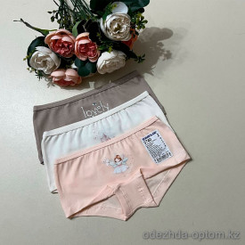 d7-5740 Baykar Трусики детские шортики на девочку, 1 пачка (12 шт)