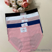 d7-946 Lavolle Трусики женские высокие, большие размеры, 2XL-4XL, 1 пачка (12 шт)