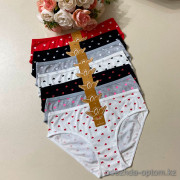 d7-A7790 Lavolle Трусики женские средняя посадка, L-2XL, 1 пачка (12 шт)