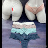 b5-b138 Kisneicoo Трусики женские с кружевными вставками, M-XL, 1 пачка (6 шт)