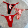 b13-8519 Трусики женские стринги, M-L, 1 пачка (12 шт)