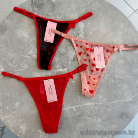 b13-8519 Трусики женские стринги, M-L, 1 пачка (12 шт)