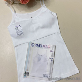 d7-4926-1 Baykar Майка женская однотонная на бретельках, большие размеры, 1 пачка (6 шт)