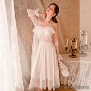 b15-2193-1 Пеньюар женский в комплекте с халатом, L-XL, 1 пачка (3 шт)