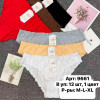 b6-9661 Lavolle Трусики женские однотонные, M-XL, 1 пачка (12 шт)