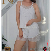 b4-90542 Nicoletta Комплект женский для сна: майка и шорты, S-XL, 1 пачка (4 шт)