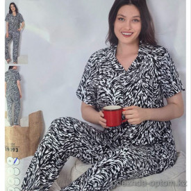 b4-19093 Cotpark Комплект женской одежды: рубашка и штаны, M-2XL, 1 пачка (4 шт) b4-19093 Cotpark Комплект женской одежды: рубашка и штаны, M-2XL, 1 пачка (4 шт)