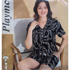 b4-19511 Комплект женской одежды: рубашка и шорты, M-2XL, 1 пачка (4 шт) b4-19511 Комплект женской одежды: рубашка и шорты, M-2XL, 1 пачка (4 шт)