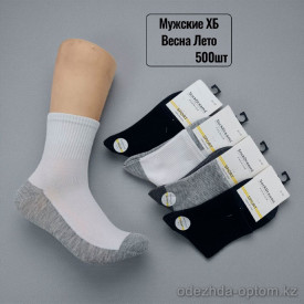 n5-0111 Носки мужские весна-лето, 41-47, 1 пачка (10 пар)