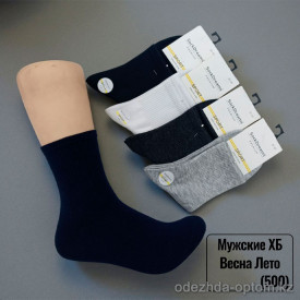 n5-0117 Носки мужские весна-лето, 41-47, 1 пачка (10 пар)