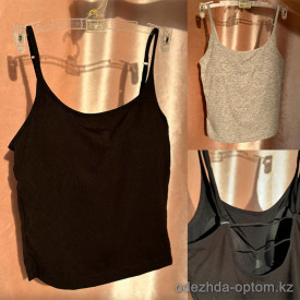 b13-1826 Топ женский с чашками, стандарт, 1 пачка (2 шт)