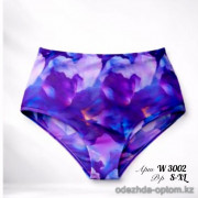 z2-W3002-3 Плавки женские высокие, S-XL, 1 пачка (4 шт)