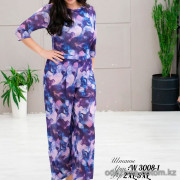 z2-W3008-1-1 Пляжные женские брюки, большие размеры, 2XL-5XL, 1 пачка (4 шт)