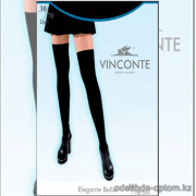 k4-8064 Vinconte Колготки женские имитация чулок c люрексом, 1/2S-5XL, 30/70 ден, 1 пачка (6 шт)