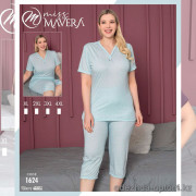 e1-1624 MISS MAVERA Комплект женской домашней одежды, хлопок, большие размеры XL-4XL, 1 пачка (4 шт)