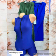 z4-w7143 Купальник женский слитный, S-XL, 1 пачка (4 шт)