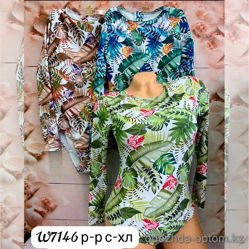 z4-w7146 Купальник женский слитный, S-XL, 1 пачка (4 шт) z4-w7146 Купальник женский слитный, S-XL, 1 пачка (4 шт)