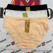 b8-7405 LAVOLLE Трусики женские однотонные, XL-3XL, 1 пачка (12 шт)