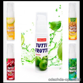 b5-0121 Съедобный лубрикант "TUTTI FRUTTI", 1 шт