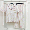 b15-303-12 Комплект женской пижамы: рубашка с коротким рукавом и штаны, M-XL, 1 пачка (3 шт)