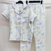 b15-303-13 Комплект женской пижамы: рубашка с коротким рукавом и штаны, M-XL, 1 пачка (3 шт)