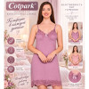 b4-18074-B Cotpark Сорочка женская на бретельках, XL-3XL, 1 пачка (3 шт)