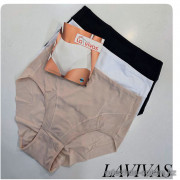 b4-10167 Трусики женские с высокой посадкой эластичные, L-3XL, 1 пачка (12 шт)