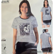 b4-17340 Cotpark Комплект женской пижамы: футболка и шорты, M-2XL, 1 пачка (4 шт)