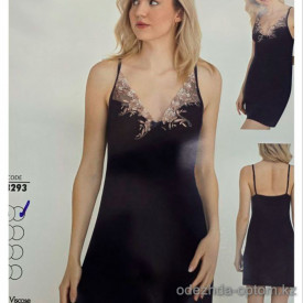 b4-18293 Cotpark Сорочка женская на бретельках, M-2XL, 1 пачка (4 шт)