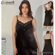 b4-18301 Cotpark Сорочка женская на бретельках, M-2XL, 1 пачка (4 шт)