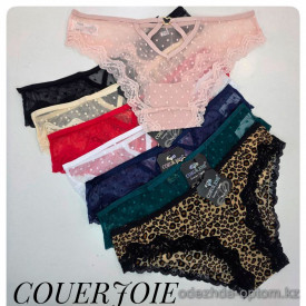 b4-2266-2 Coeur Joie Трусики женские кружевные, M-XL, 1 пачка (6 шт)