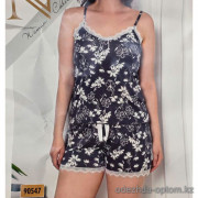 b4-90547 Nicoletta Комплект женской пижамы: майка и шорты, S-XL, 1 пачка (4 шт)