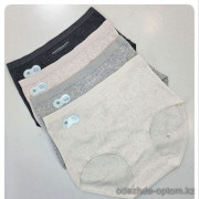 b4-N9188 Трусики женские высокие, стандарт, 1 пачка (10 шт)