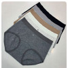 b4-N9238 Трусики женские однотонные, стандарт, 1 пачка (10 шт)