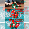 n6-71325 CHMD Носки унисекс в новогодней тематике, 36-41, 1 пачка (3 пары)