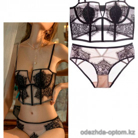 b4-2658 Комплект кружевного нижнего белья, M-2XL, 1 пачка (4 шт)