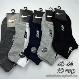 n4-0375 Носки мужские спортивные, 40-44, 1 пачка (10 пар) n4-0375 Носки мужские спортивные, 40-44, 1 пачка (10 пар)