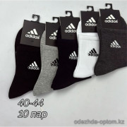 n4-0462 Носки мужские спортивные, 40-44, 1 пачка (10 пар)